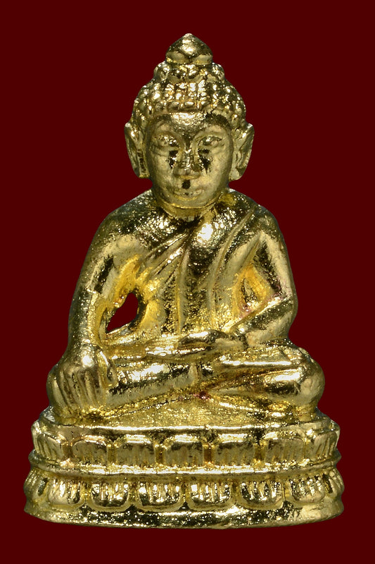 Victory Buddha Amulet of Revered Monk Kam Nuan (Wat Kaew Charoen)