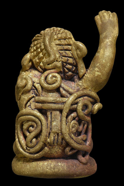 Wealth Buddha Amulet of Revered Monk Kam Nuan (Wat Kaew Charoen)