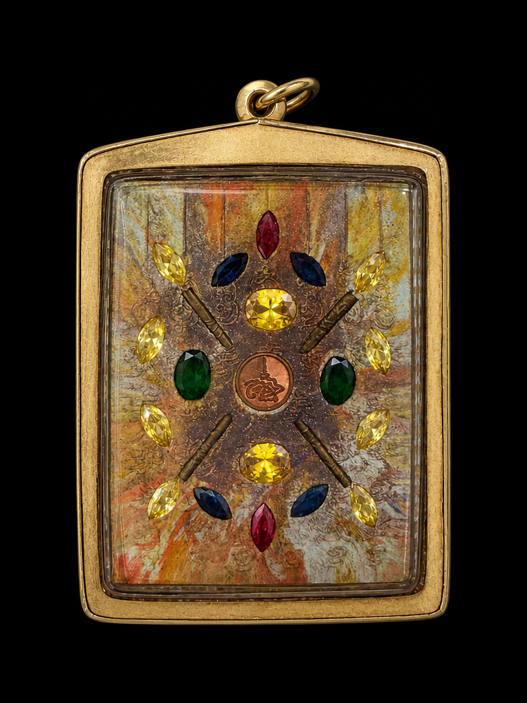 Millionaire Butterfly Amulet of Revered Monk Krissana (King of Butterfly)