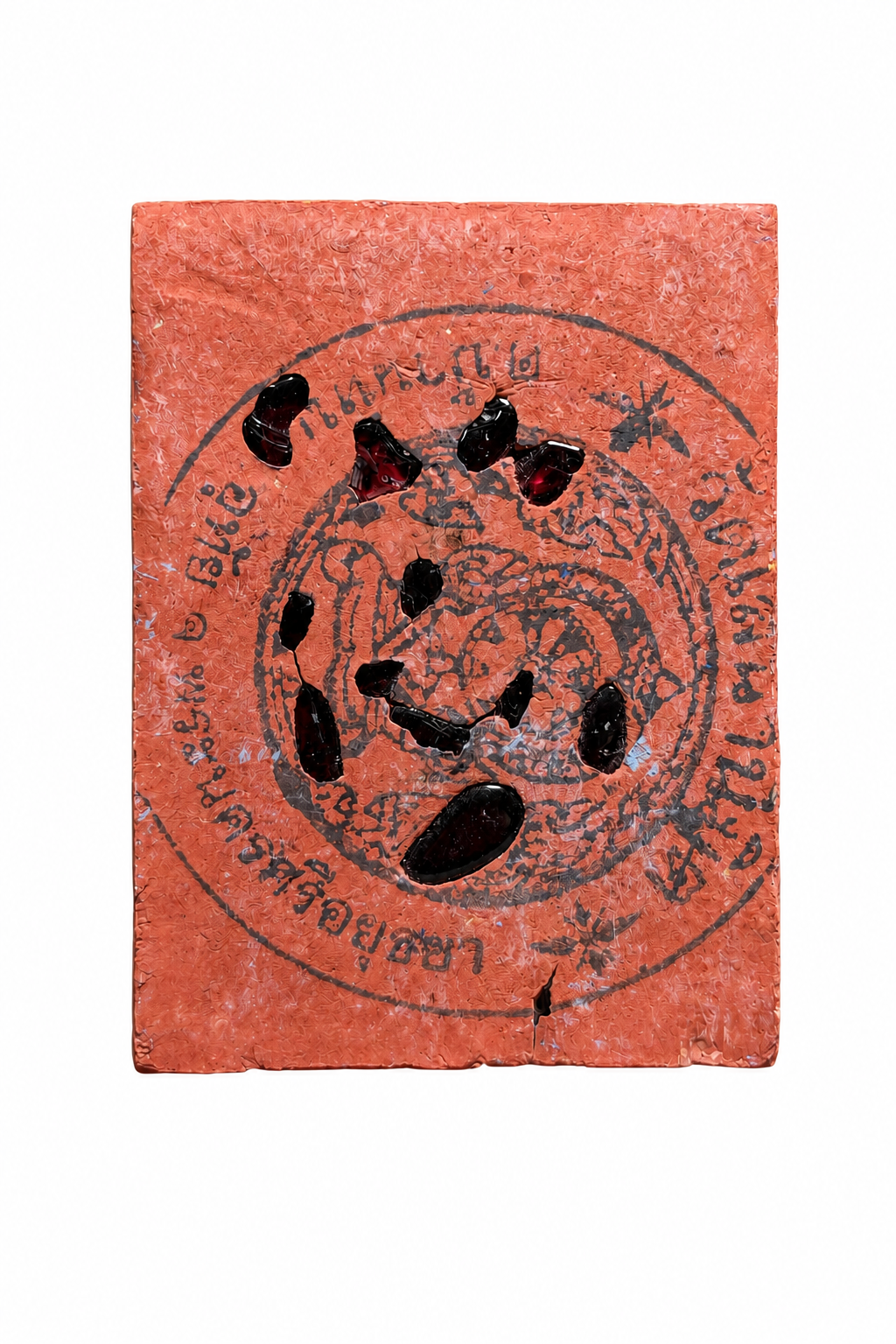 Captivative Butterfly Amulet of Revered Monk Krissana (Wat Kaew Charoen)