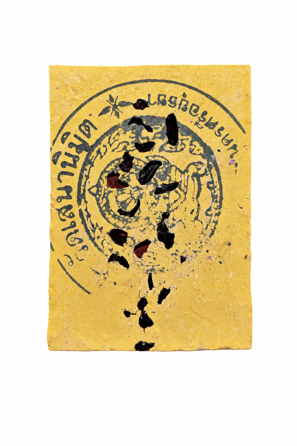 Captivative Butterfly Amulet of Revered Monk Krissana (Wat Kaew Charoen)